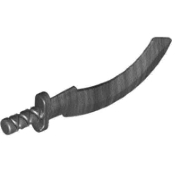 Minifigure, Weapon Sword, Khopesh (Sickle Sword)