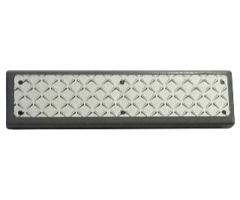 Tile 1 x 4 with Silver Tread Plate and 6 Rivets Pattern (Sticker) - Sets 3179 / 7636 / 7642 / 7942 / 7944 / 8191