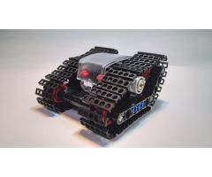 Mini tracked racing ATV