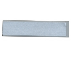 Tile 1 x 4 with Silver Pattern (Sticker) - Sets 6111 / 8664