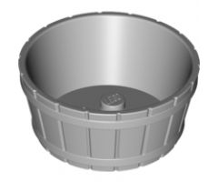 Container Barrel Half Large with Axle Hole