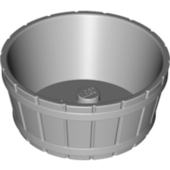 Container Barrel Half Large with Axle Hole