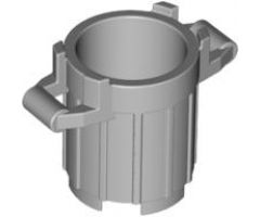 Container Trash Can with 4 Cover Holders