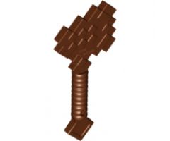 Minifigure, Utensil Axe Pixelated (Minecraft)