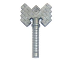 Minifigure, Weapon Axe Double Pixelated (Minecraft)