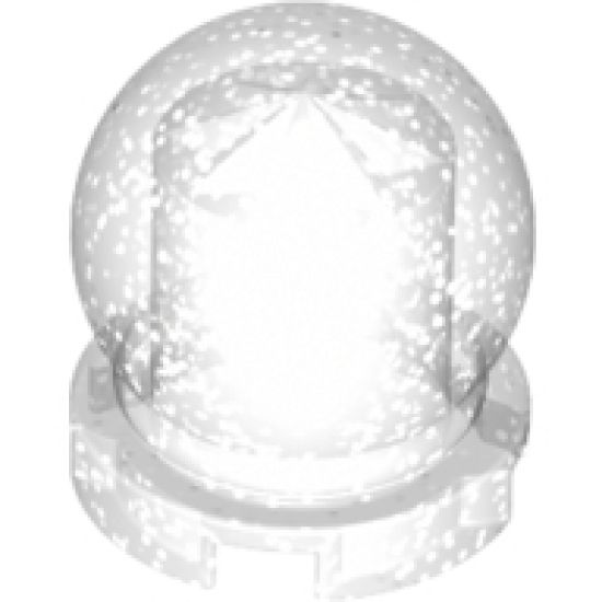 Minifigure, Utensil Crystal Ball Globe 2 x 2 x 2