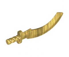 Minifigure, Weapon Sword, Khopesh (Sickle Sword)