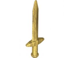 Minifigure, Weapon Sword, Greatsword Pointed with Thick Crossguard