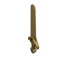 Minifigure, Weapon Sword, Greatsword Angular