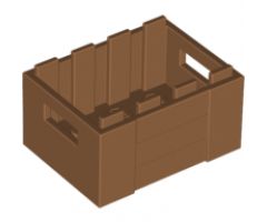 Container Crate 3 x 4 x 1 2/3 with Handholds