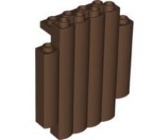 Panel 2 x 6 x 6 Log Wall (Palisade)