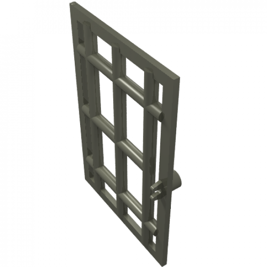Door 1 x 6 x 7 Barred