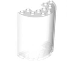 Cylinder Half 3 x 6 x 6 with 1 x 2 Cutout