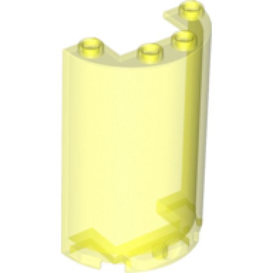 Cylinder Half 2 x 4 x 5 with 1 x 2 Cutout