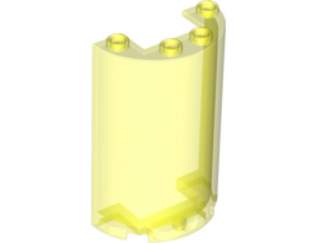 Cylinder Half 2 x 4 x 5 with 1 x 2 Cutout