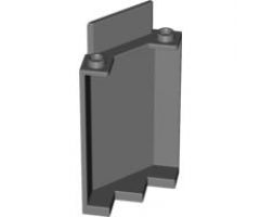 Panel 3 x 3 x 6 Corner Wall without Bottom Indentations