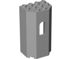 Panel 3 x 4 x 6 Turret Wall with Window
