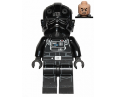 TIE Fighter Pilot - Light Nougat Head, Grimacing