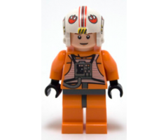 Luke Skywalker - Light Nougat, X-Wing Pilot Suit, Detailed Torso and Helmet