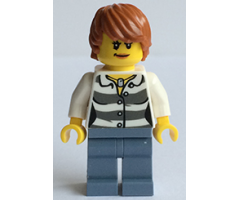 Swamp Police - Crook Female with Dark Orange Hair