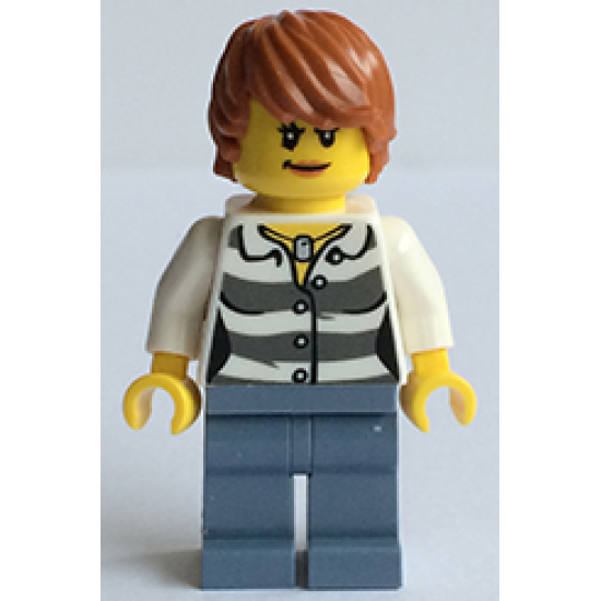 Swamp Police - Crook Female with Dark Orange Hair