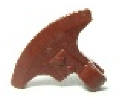 Minifigure, Weapon Axe Head, Clip-on