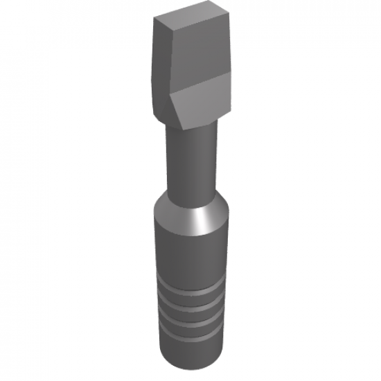 Minifigure, Utensil Tool Screwdriver - Wide Head - 3-Rib Handle