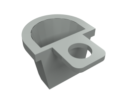 Minifigure, Body Wear Container D-Basket