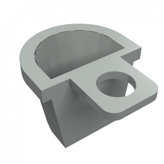 Minifigure, Body Wear Container D-Basket