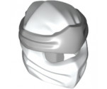 Minifigure, Headgear Ninjago Wrap Type 4 with Light Bluish Gray Headband Pattern