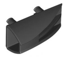 Vehicle Fairing 1 x 4 Side Flaring Intake with Two Pins