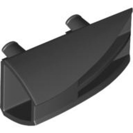 Vehicle Fairing 1 x 4 Side Flaring Intake with Two Pins