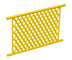 String & Net Lattice Plastic 8 x 12