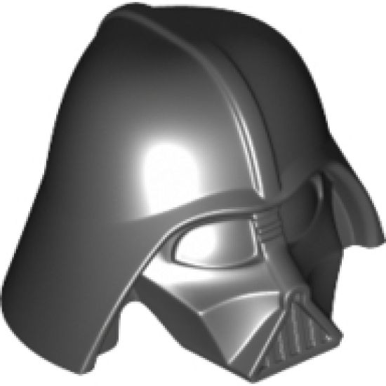 Minifigure, Headgear Helmet SW Darth Vader Type 2 Top