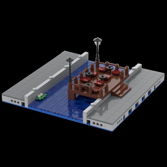 MILS Canal (32x32) with Restaurant Platform