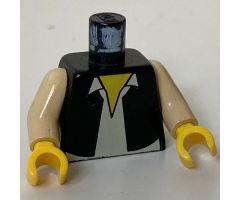 Torso SW Vest and White Shirt Pattern (Han Solo) / Tan Arms / Yellow Hands