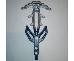Bionicle Weapon Hordika Fin Barb with Flat Silver Flexible End