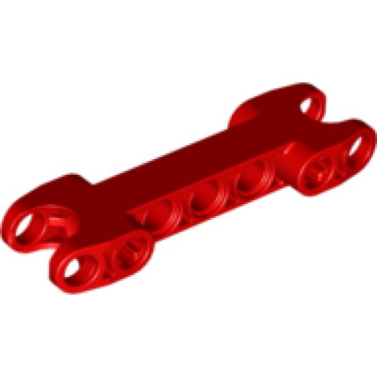 Technic, Connector Axle and Pin 2 x 7 with Two Ball Joint Sockets