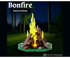 Bonfire - Lego Castle Moc Instructions