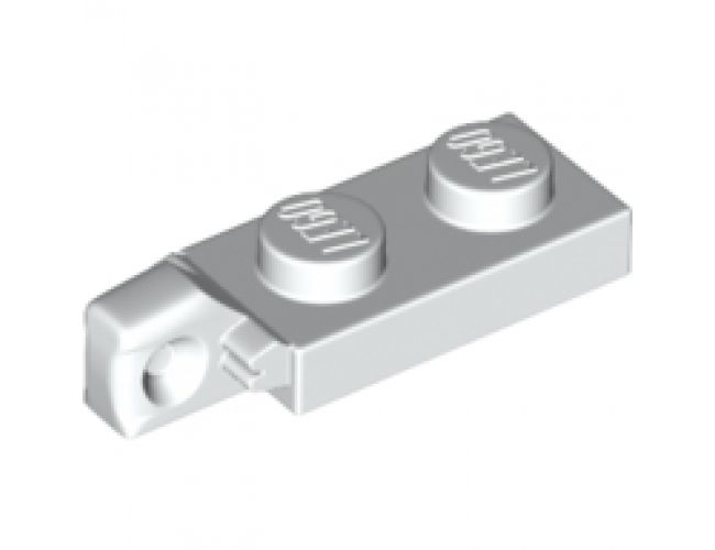 Hinge Plate 1 x 2 Locking with 1 Finger On End without Bottom Groove