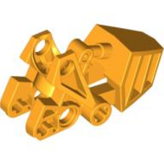 Bionicle Foot with Ball Joint Socket with Flat Top 3 x 6 x 2 1/3