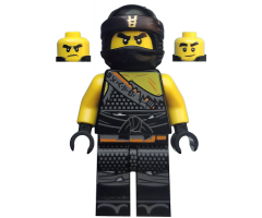 Cole - Hunted, Gold Asian Symbol on Bandana