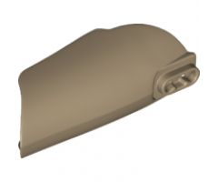 Large Figure Part Armor, Arm / Leg Cover with Ball Joint Socket and 2 Holes