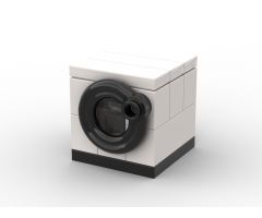 Washing Machine - Minifig Scaled