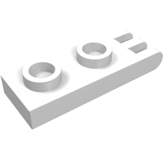 Hinge Plate 1 x 2 with 3 Fingers - Hollow Studs