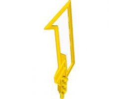 Technic, Figure Accessory Blade with Trans-Clear Center (Sky Guardian)