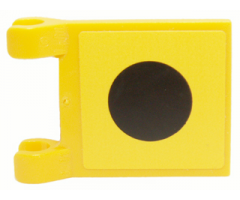 Flag 2 x 2 Square with SpongeBob Black Dot Pattern (Sticker) - Sets 3825 / 3833