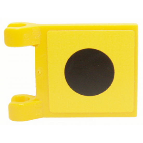 Flag 2 x 2 Square with SpongeBob Black Dot Pattern (Sticker) - Sets 3825 / 3833
