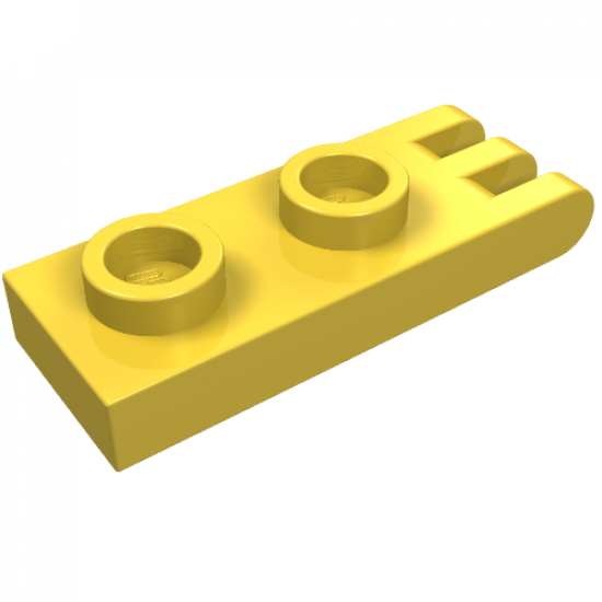 Hinge Plate 1 x 2 with 3 Fingers - Hollow Studs