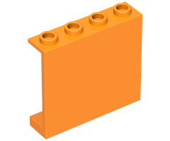 Panel 1 x 4 x 3 - Hollow Studs